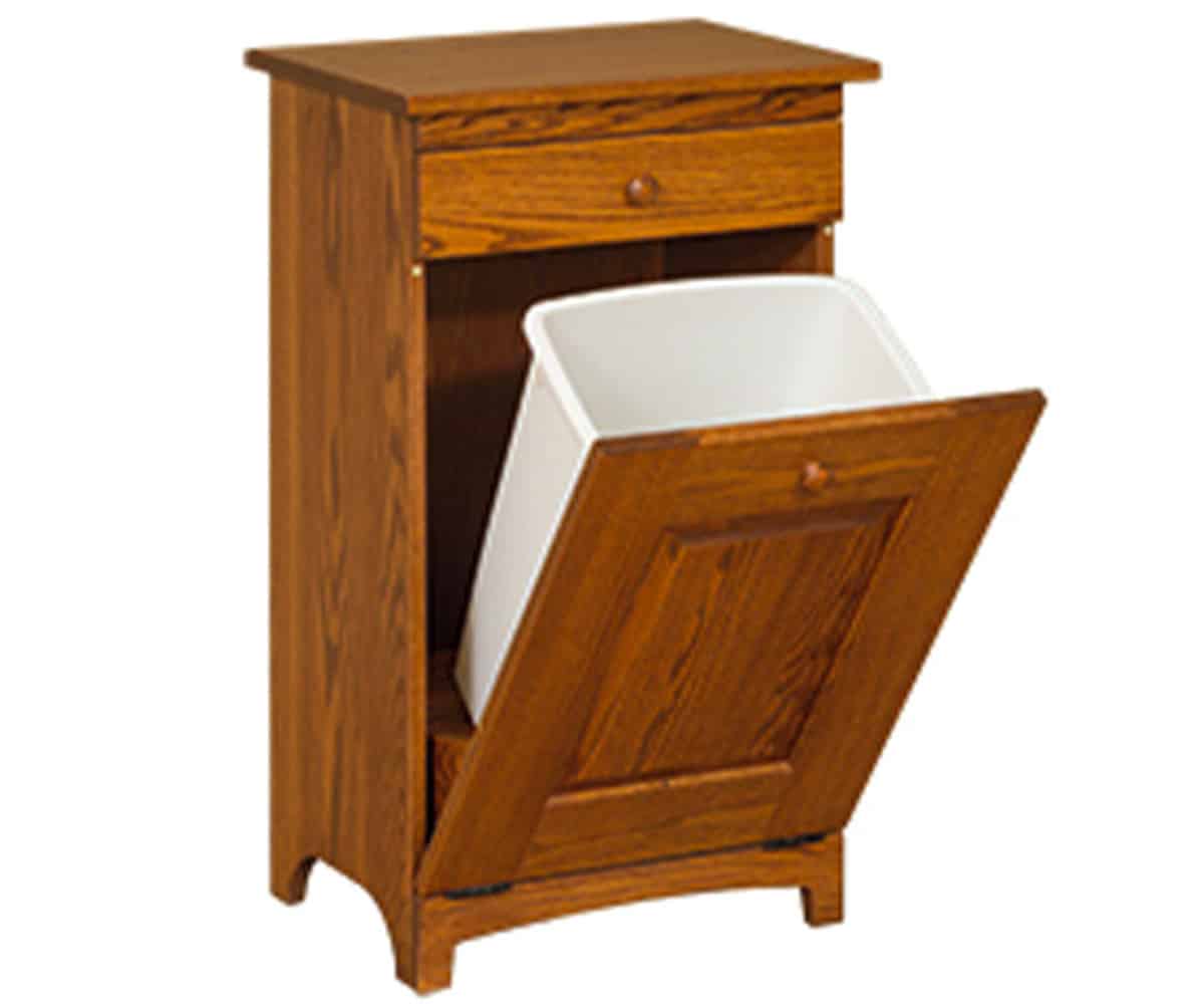 Shaker Trash Bin - Lapps Dutch Furniture