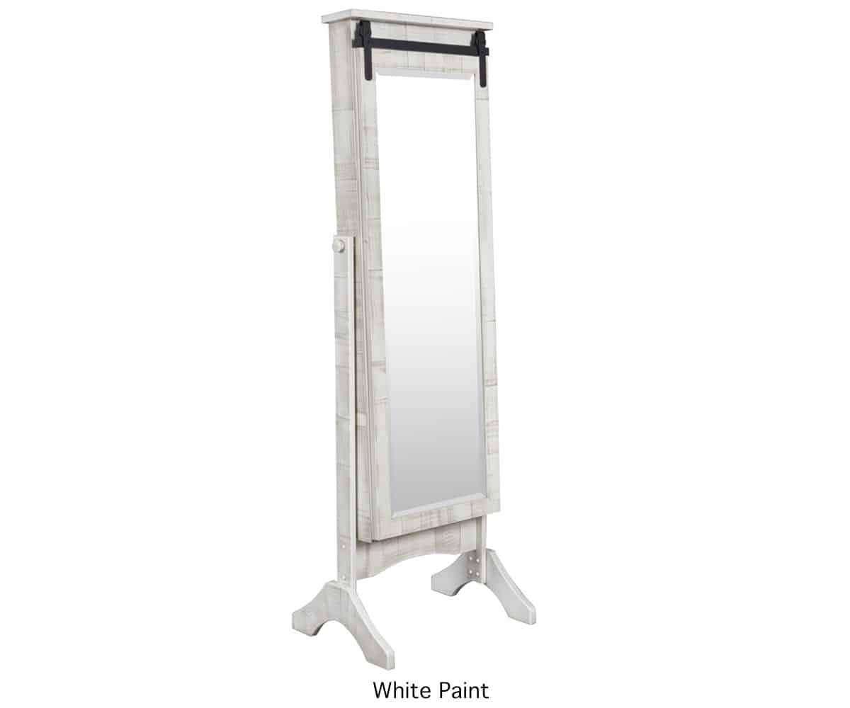 Trolley Cheval Mirror - Lapps Dutch Furniture