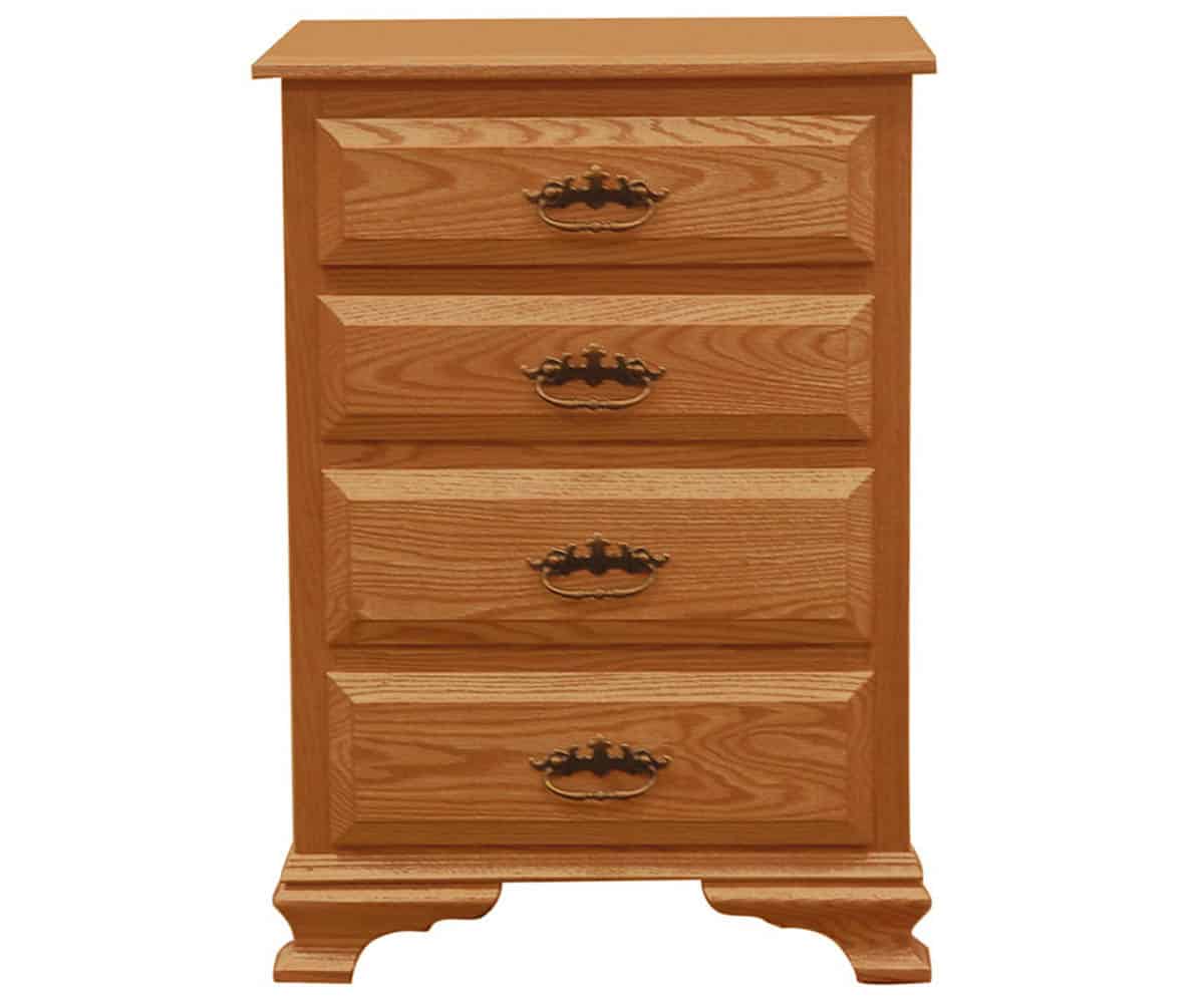 Heritage 4 Drawer Nightstand - Lapps Dutch Furniture