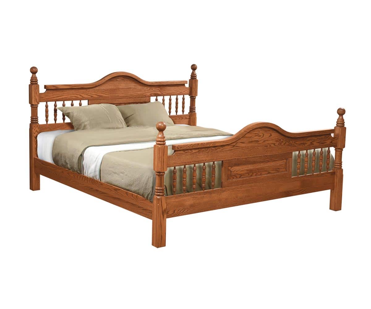 Raised Panel Bed - Lapps Dutch Furniture