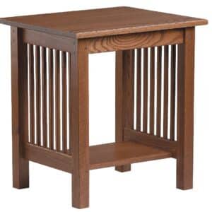 Mission End Table