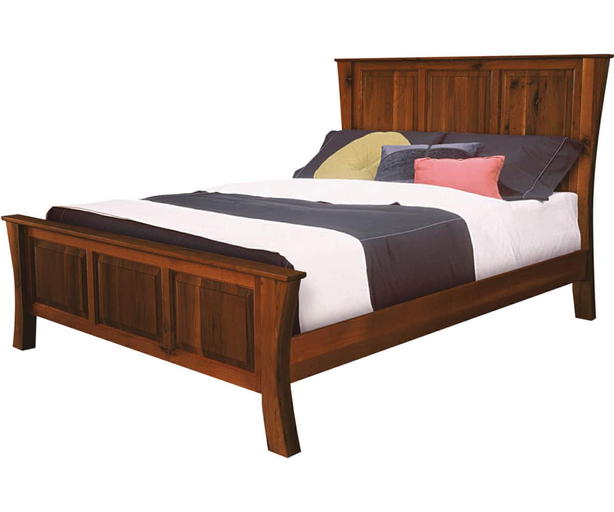 Roseberry Raised Panel Bed - Lapps Dutch Furniture