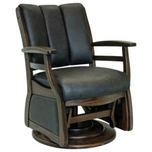 Sierra Low Back Swivel Glider - Lapps Dutch Furniture