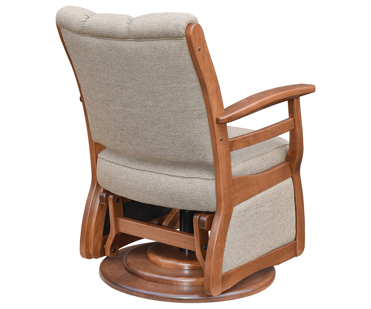 Sierra Low Back Swivel Glider - Lapps Dutch Furniture