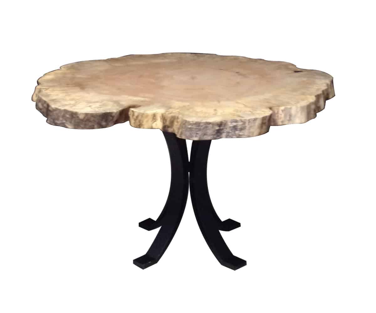 Spalted Maple Kitchen Table - Lapps Dutch Furniture
