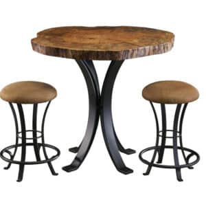 Spalted Sycamore Bar Table - Lapps Dutch Furniture