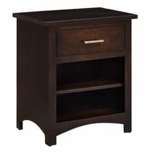 Avondale 1 Drawer Nightstand with Open Shelf