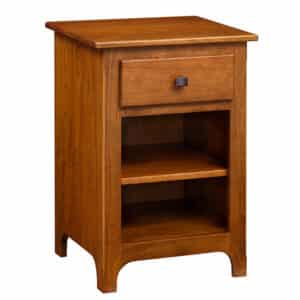 Plymouth 1 Drawer Nightstand with Open Shelf