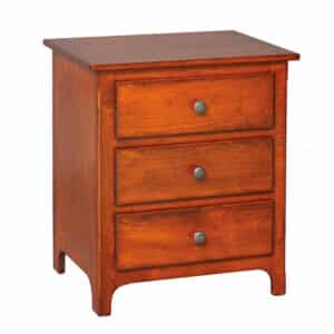 Plymouth 3 Drawer Nightstand