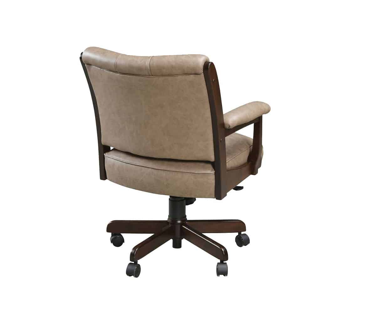 Edelweiss Tufted Desk Arm Chair - Lapps Dutch Furniture
