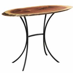 Walnut Oval Sofa Table - Lapps Dutch Furniture