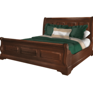 Waterfall Sleigh Bed
