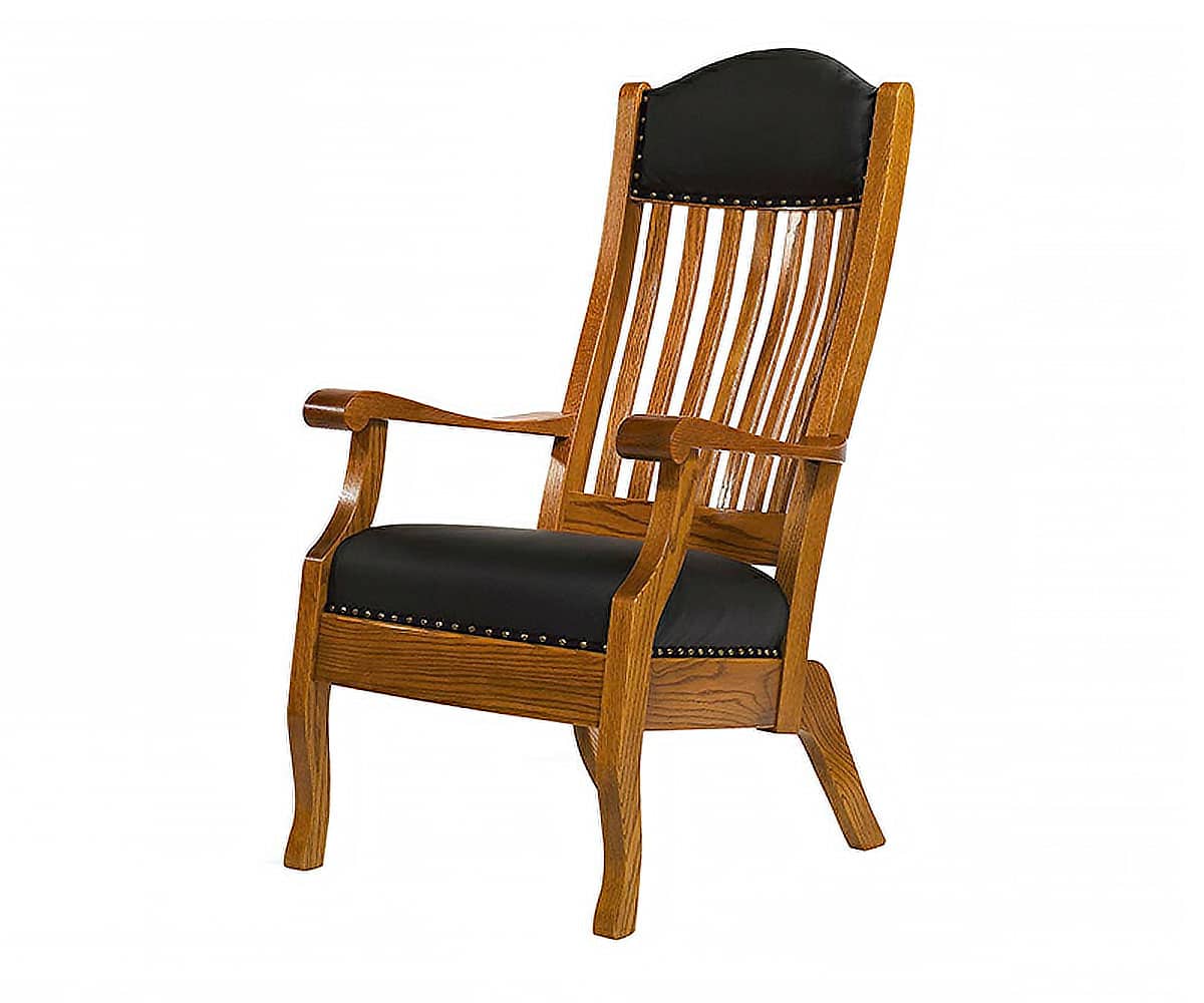 King Lounge Chair - Lapps Dutch Furniture