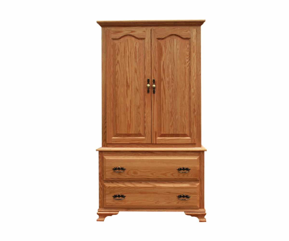 Heritage Collection Armoire with Shelf - Lapps Dutch Furniture