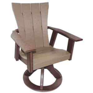 Craftsman Swivel Dining Chair