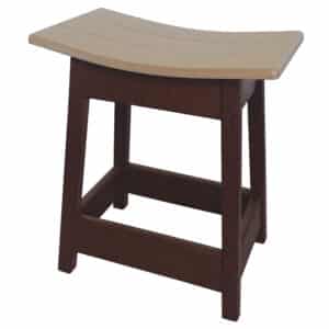 Counter Square Saddle Stool