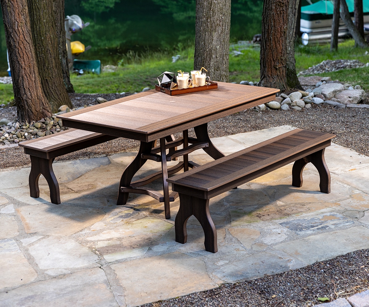 Backless Bench Collection - Lapps Dutch Furniture