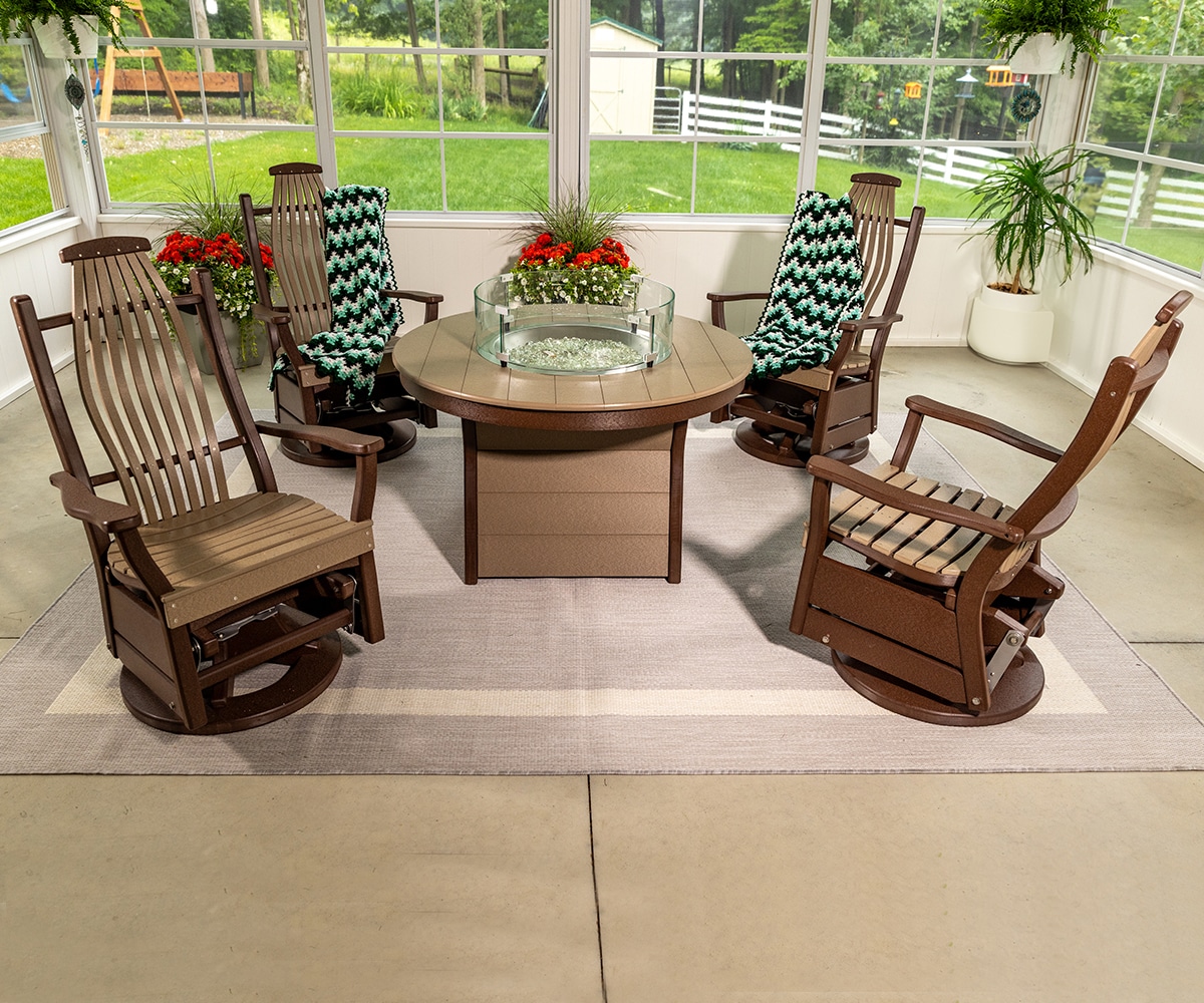 Woodland Swivel Glider - Lapps Dutch Furniture