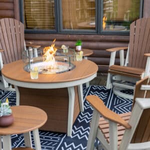 Round Fire Table Collection