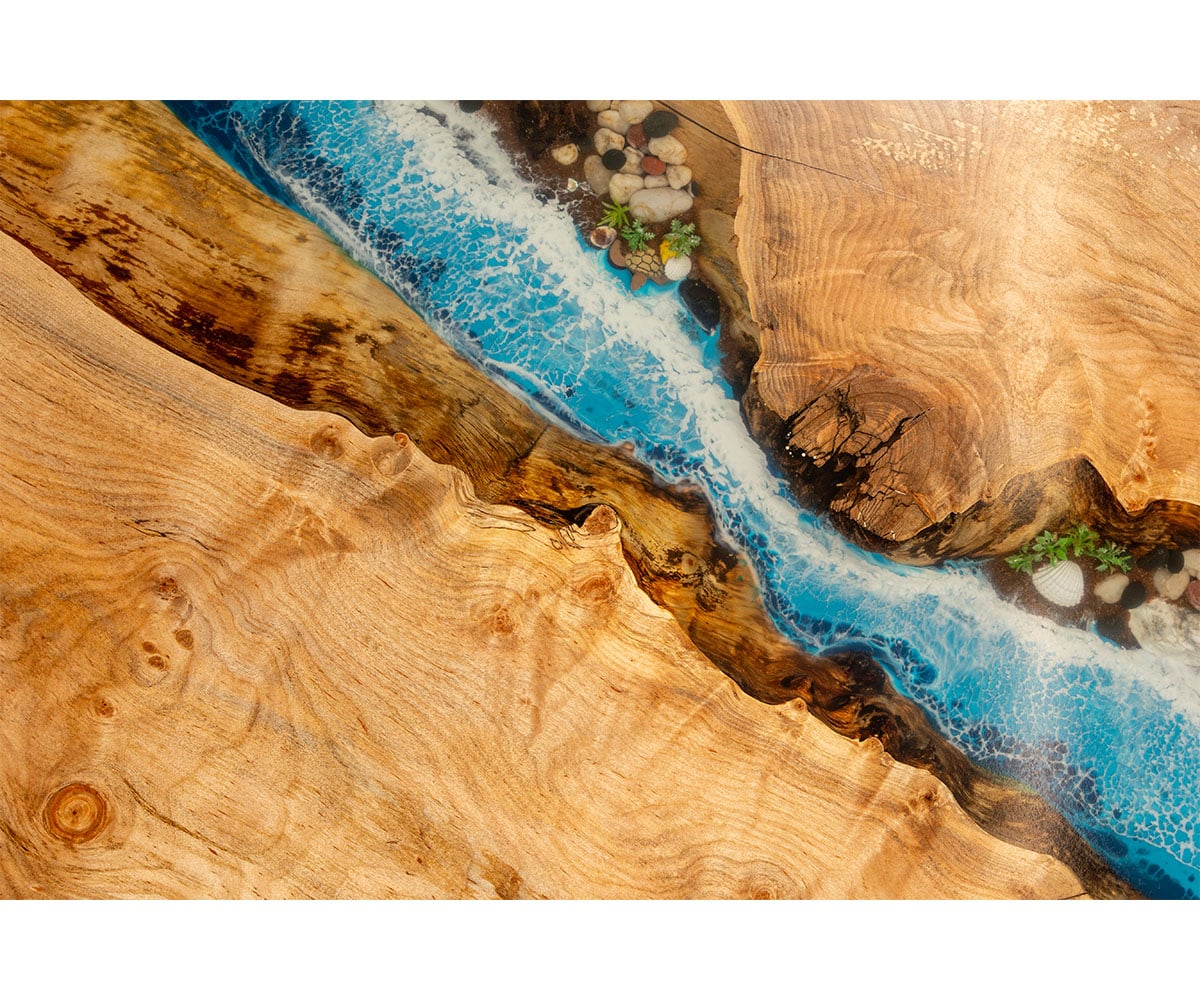 Ocean Wave Slab - Lapps Dutch Furniture