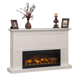 Fireplace Mantel with 42″ Insert - Lapps Dutch Furniture