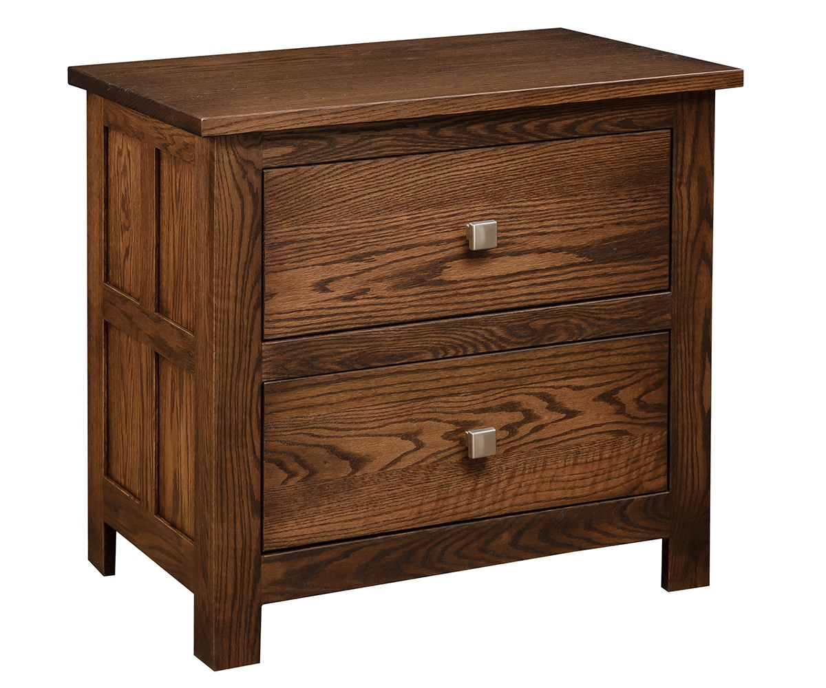 Alto 2 Drawer Nightstand - Lapps Dutch Furniture