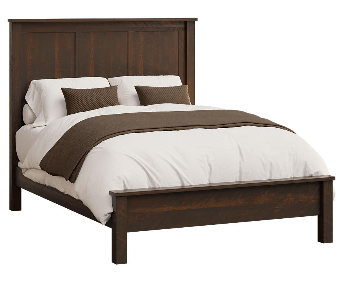 Glen Canyon Bed with Low Footboard - Lapps Dutch Furniture