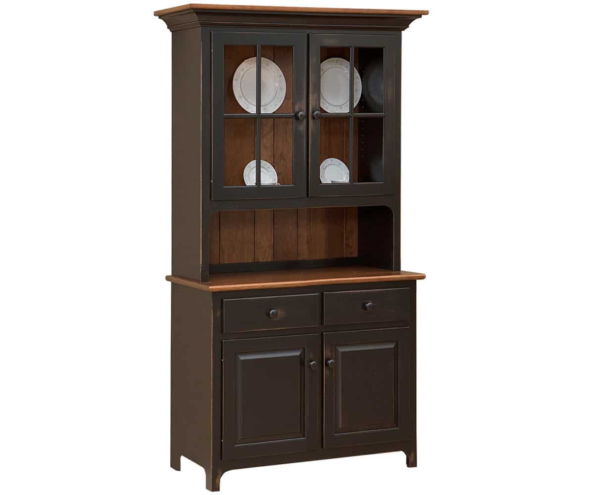 Plymouth 2 Door Hutch - Lapps Dutch Furniture