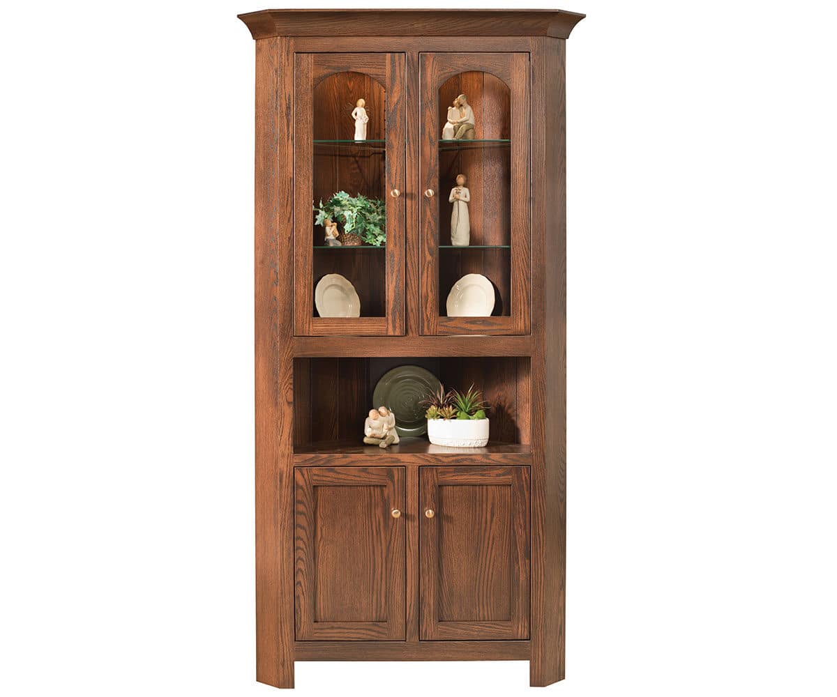 Georgetown Corner Hutch - Lapps Dutch Furniture