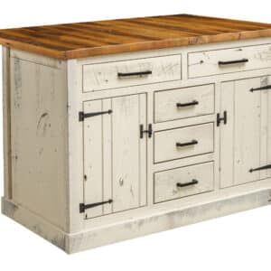 Bradmor Island With 3 Drawers