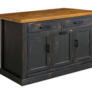 Bradmor Island With Trash Can