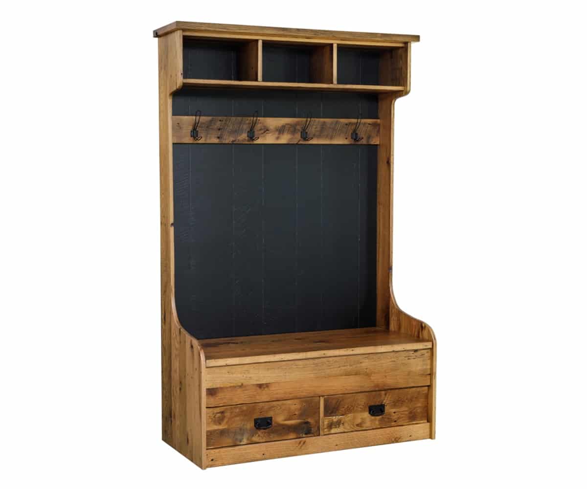 Hall Bench – Chest And Drawer Storage - Lapps Dutch Furniture